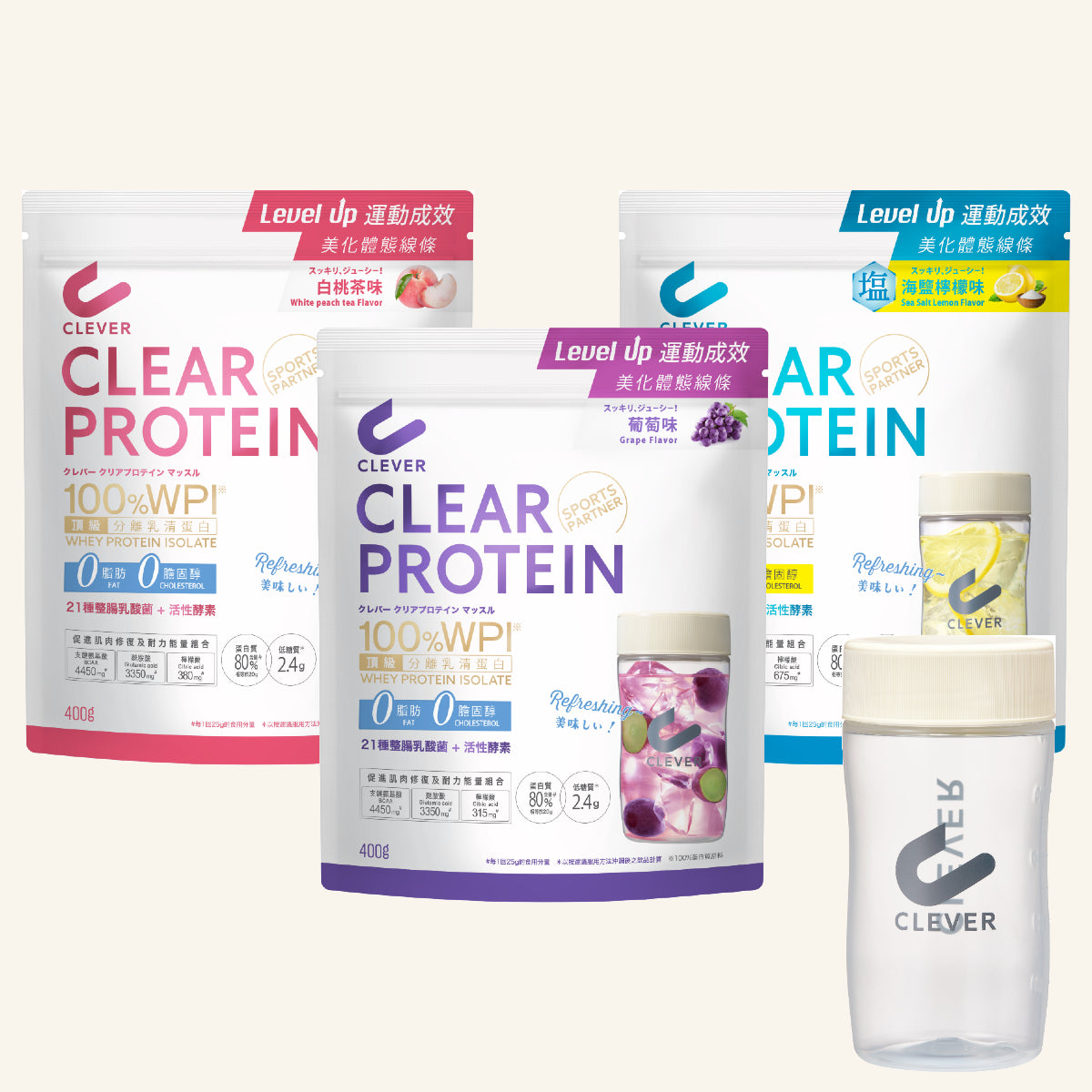 Clear Protein 清蛋白皇牌體驗套裝