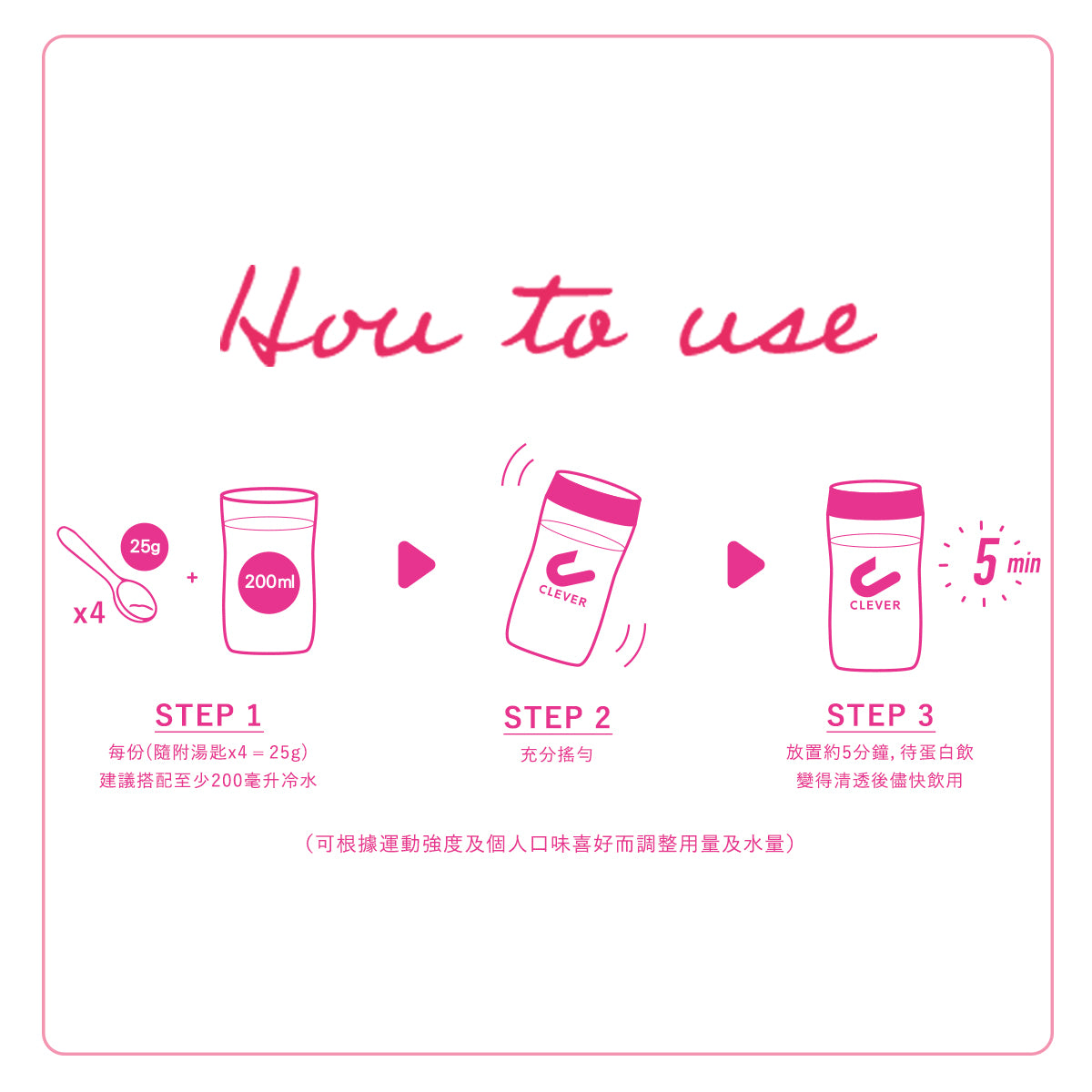 CLEVER 清・蛋白 (海鹽檸檬味) 400克